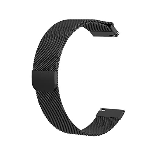 Amazfit スマートウォッチ 20mm用 22mm用 ステンレス メッシュ 替えベルト 腕時計 交換 マグネット式 付け替えベルト バンド 交換ベルト Bip U/Bip U Pro/GTS/GTR 42 47/GTS 2/GTS 2 mini/GTS 2e/Zepp E/GTR 2/2e/Zepp Z アマズフィット