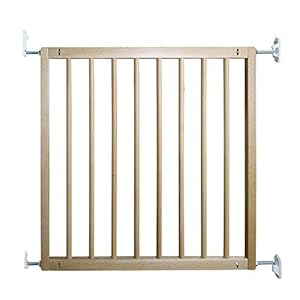 BabyDan Basic Aalborg Wooden Safety Stair Baby gate 71.5cm – 78.5cm. European FSC grade Beechwood. Made in Denmark.