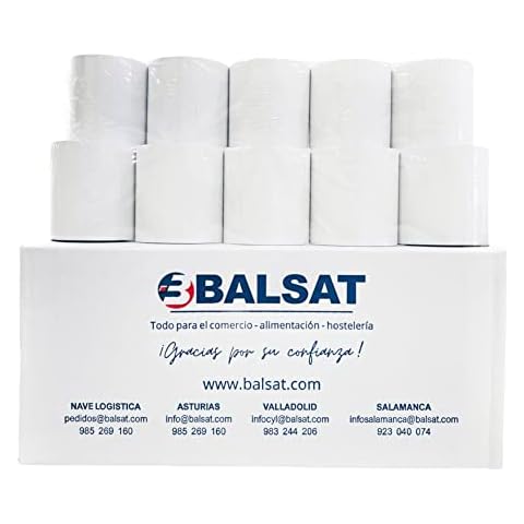 BALSAT Rollo Ticket 80x80 Termico Cover