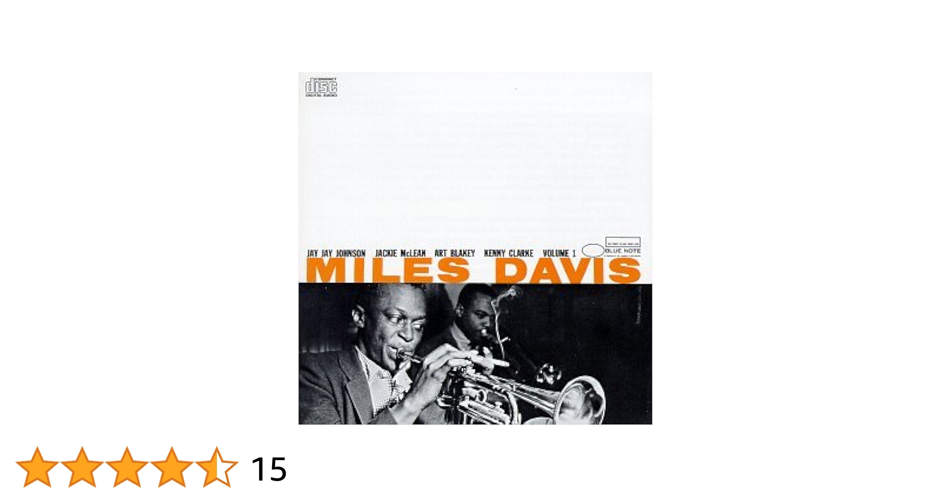 ジャズレコード Miles Davis Vol. 1 Miles Davis: Volume 1 1LP