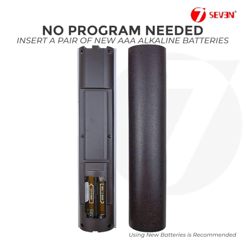 Image of 7SEVEN Compatible with Haier Tv Remote Original HTR-U27E Model Suitable for Smart Android 4K LED Television Without Voice Command Feature or Google Assistant