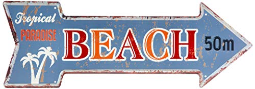 Retro Placa Decorativa 16 * 44cm Metal Multicol Av Seta Gs Internacional &Uacute;nico