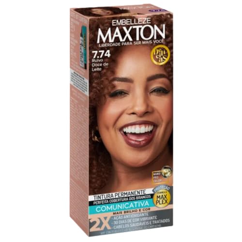 EMBELLEZE TINT MAXTON 7.74 RUIVO DOCE DE LEITE