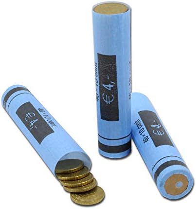 Lot De 80 Pochettes En Papier Pour Pièces De Monnaie - Couleurs Différentes - Pour Tri Et Comptage