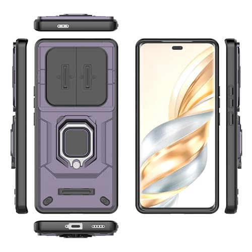 Coque de téléphone Huawei Honor X60 Pro 5G étui de protection violet béquille PC
