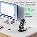 2026 3 in 1 Charging Station Fast Charging for iPhone,Wireless Charger for iPhone 17 16e 16 15 14 13 12 11 X Pro Max & Apple Watch - Wireless Charging Station for AirPods 4 3 2 Pro