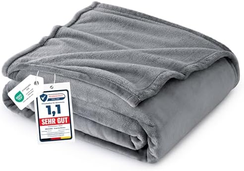 BEDSURE Kuscheldecke Flauschig Decke Fleecedecke - Wohndecke Warm...