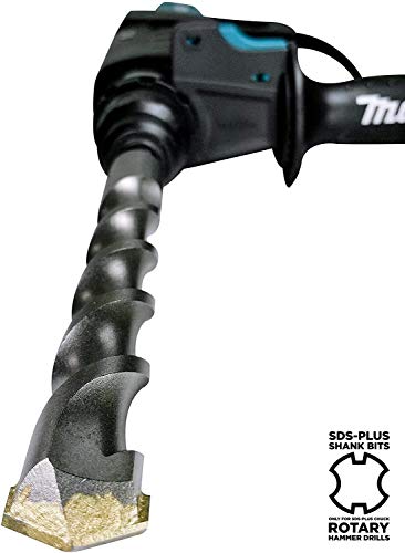 Makita 7 Piece - Sds-Plus Complete Drill Bit Set For Sds+ Rotary Hammers - Deep Hd Drilling Into Concrete & Masonry #TOP7