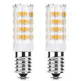 DiCUNO E14 LED Warmweiß 3000K, 3W ersetzt 40W Dunstabzug Lampe, 2er Pack