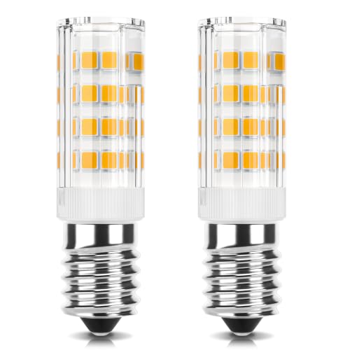 DiCUNO E14 LED Birne 4 W (40 W Halogen Äquivalent), 400LM, Warmweiß (3000K), 220-240V, Maiskolben Led Mais Birne，Nicht dimmbar, Kühlschranklampe/Wandlampe/Tischleuchte, 2er Pack