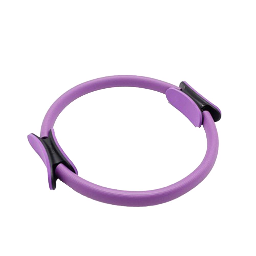 Anneau Pilates Double Poignée – Cercle De Résistance Fitness Gym – Rose