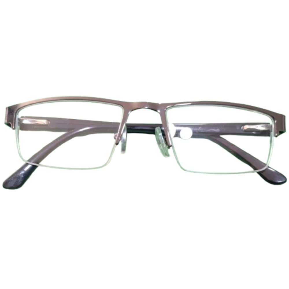 Supra Half Rim Reading Glasses for Men and Women, Metalic Frame, Lightweight & Durable, Multiple Magnification Powers (+1.00 +1.25 +1.50 +1.75 +2.00 +2.25 +2.50 +2.75 +3.00).-image-6