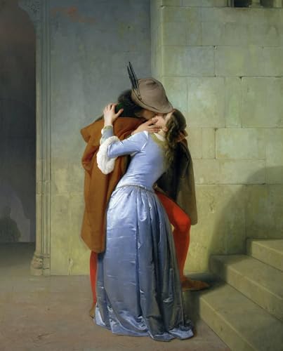 Impression sur toile de Hayez 60x90cm, peinture haut de gamme pour mur de séjour
