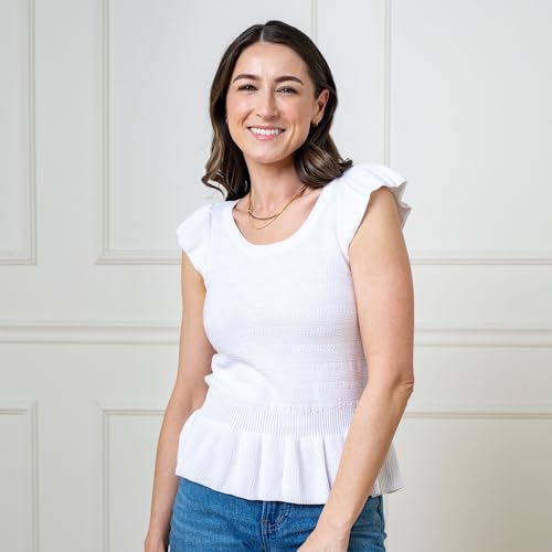 Image of Hope & Henry Women's V-Neck Sweater Tank