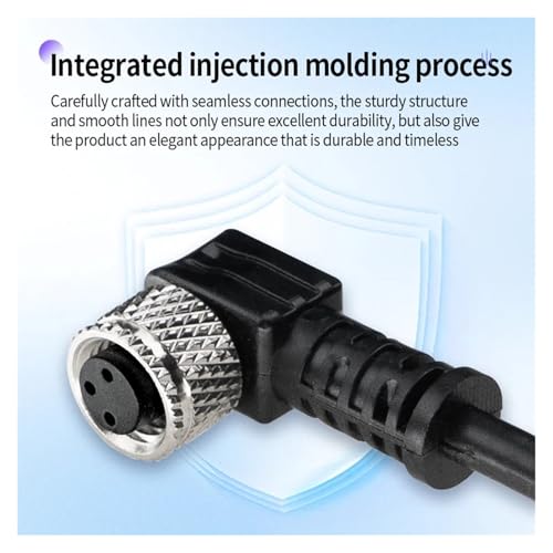 Câble capteur de proximité étanche M8 pour automatisation industrielle 5m