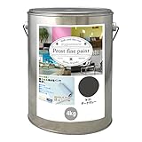 ペンキ 水性塗料 N-35 ダークグレー 4kg/ ファインペイント つや消し 艶消し 壁 天井 壁紙 壁クロス