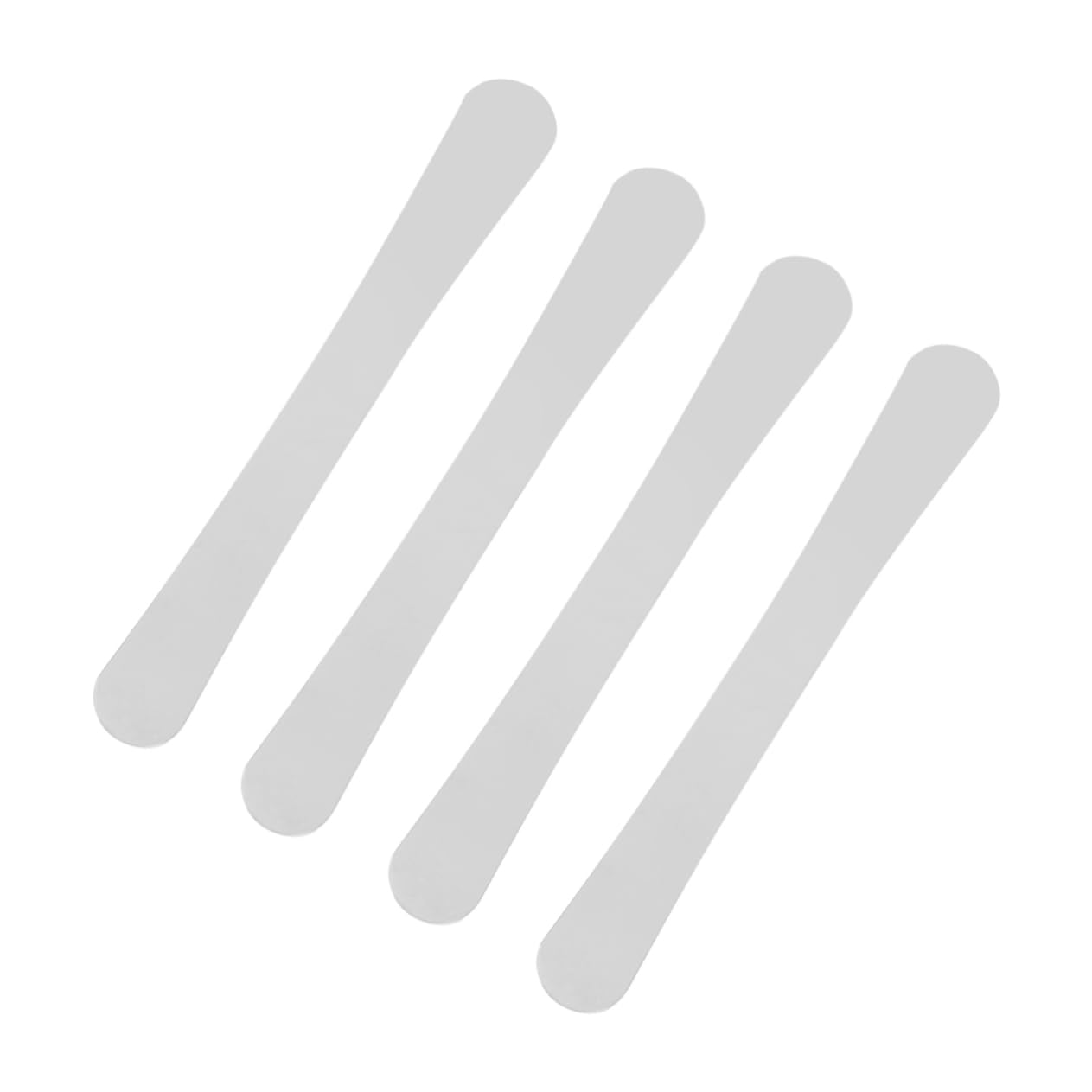 PRETYZOOM 4Pcs Stainless Steel Cream Spatula Double End Icing Spreader for Cake Smoother Pastry Decor Ergonomic Design for Frosting Cookies Pies Cupcakes