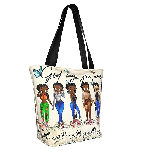Tote Bag para mujer negro miniatura 3