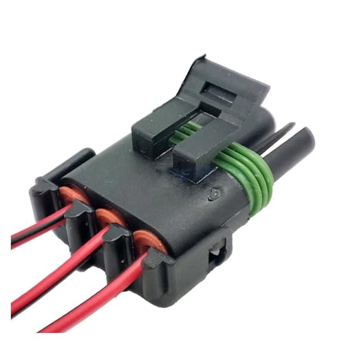 Conectores impermeables de 3 pines MAP TPS macho y hembra para cables automotrices pack de 10 3