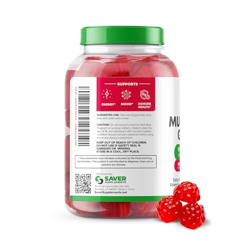 Saver Supplements Sugar Free Multivitamin Gummies thumb #2