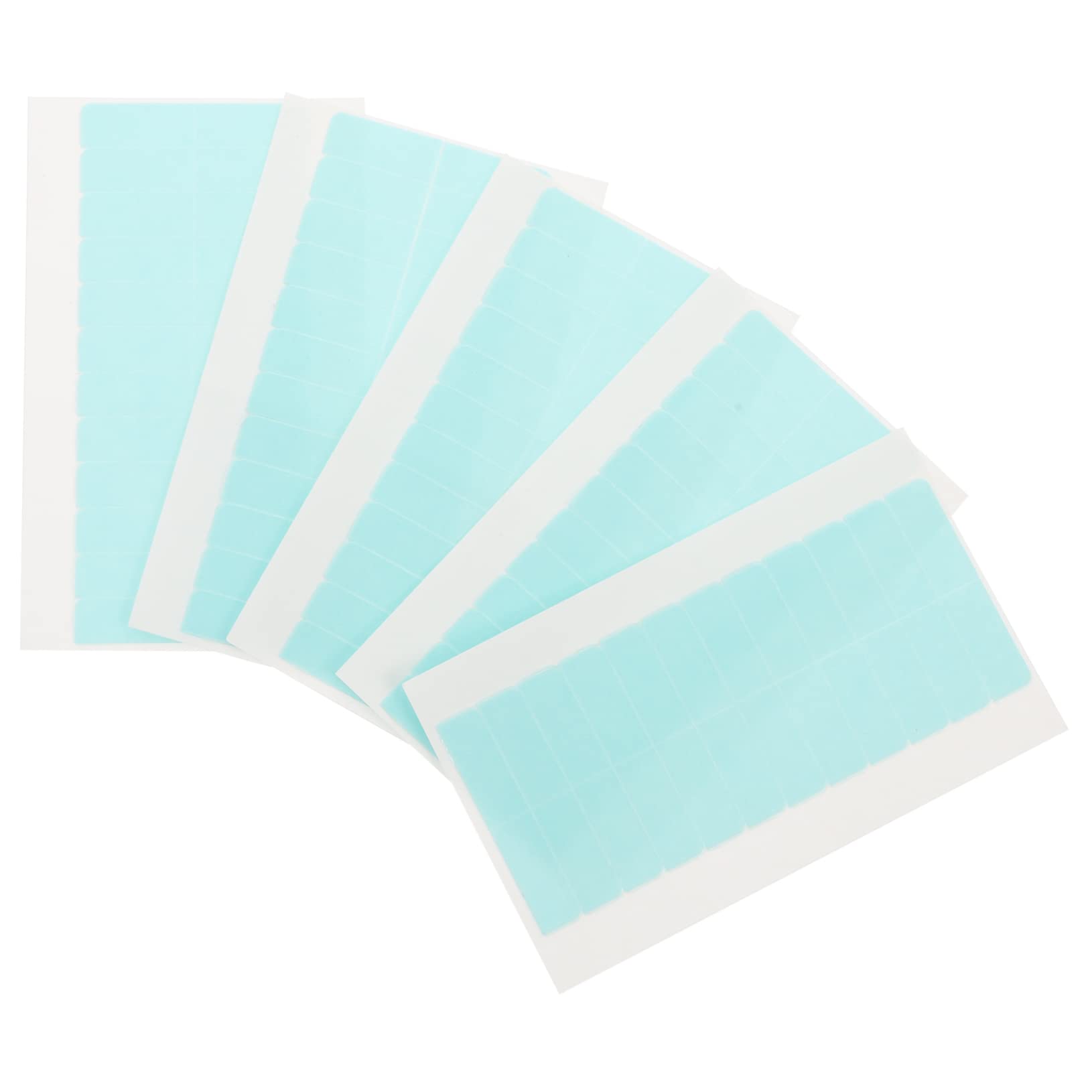 Didiseaon Hair Extension Tapes 5 Sheets 12 Tabs Each Strong Hold for Tape Hair Extensions