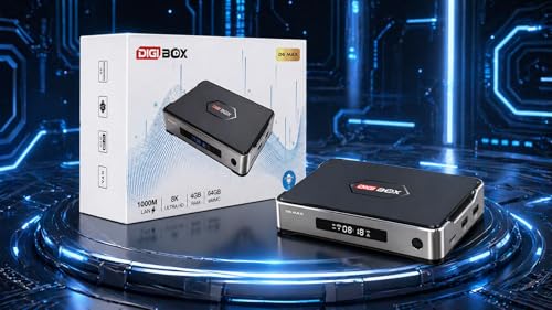DIGIBOX D6 MAX デジボックス デジボックス D6 MAX digibox d6 max 8K対応 Wi-Fi 6BT5.4 ギガビットLAN 音声リモコン付属 日本語説明書 一台で二役 家庭用と車載用