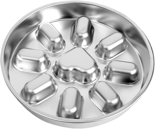 Ciotola a lenta alimentazione per cani & grandi | Ciotola in acciaio inox | Ciotola anti-ingozzamento per cani | Antisoffocamento, antiscivolo, resistente al morso per cibo & acqua,Ciotola per acqua i