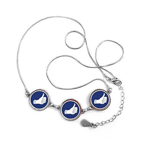 Collier Thaïlande avec médaillon illustré et chaîne solide