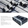 USB Audio Interface with Mic Preamplifier, 2 In 2 Out Professional Sound Mixer & Mic Preamplifier with 48V Power for Recording, 24 Bit 192kHz, XLR 1/4'' Jack for Podcasting #3