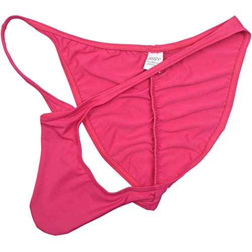 OROCOJUCO Pack Men's Second Skin Feel Cheeky Briefs Underpants Brazilian Full Pucker Panty Bikini Shorts3