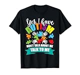 Photo Gallery ho autismo talk to me - autistico puzzle autistico consapevolezza maglietta Photo Gallery ho autismo talk to me - autistico puzzle autistico consapevolezza maglietta