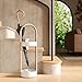 Umbra Bellwood Umbrella Stand, White/Natural