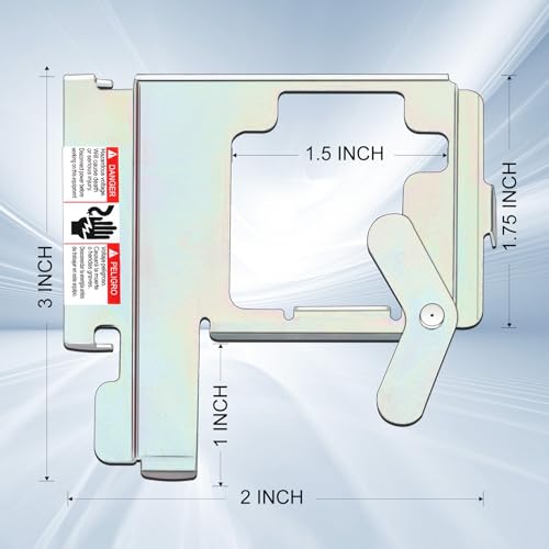 Kit de enclavamiento mecánico ECSBPK02 para generador, compatible con Siemens y Murray, para panel 15-125 Amp QP o MP para conmutar entre energía de red y de respaldo miniatura 3