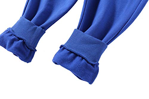 Ding-dong Baby Toddler Kid Boy Solid Cotton Active Pants Casual Drawstring Jogger Sport Jogger Pants3