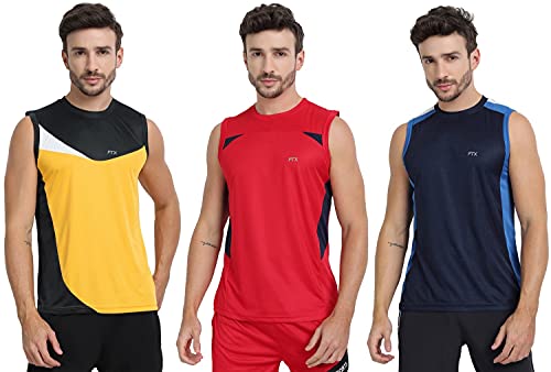 Image of FTX Men's Solid Regular Fit T-Shirt