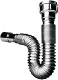Incluye: Sifón Flexible con Entrada de 1" 1/4 o 1" 1/2 diámetro y Salida de 32-40