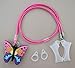 BTE Hearing Aids Safty Clips Straps @ Protective Sleeve (Butterfly) (Large)
