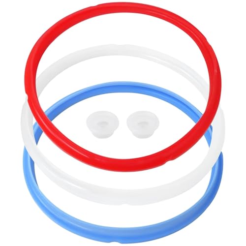 3-Pack Color-Coded Sealing Rings Fit for Ins-tant Pot 8QT IP-DUO80/IP-LUX80/Ultra/Duo Plus/Viva miniatura 1