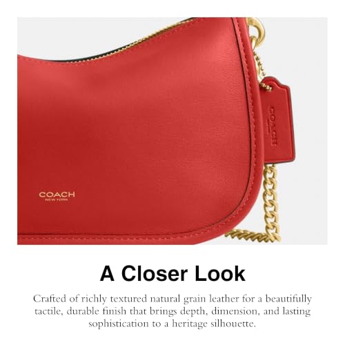 Image of Coach Women's Natural Grain Leather Waverly Bag