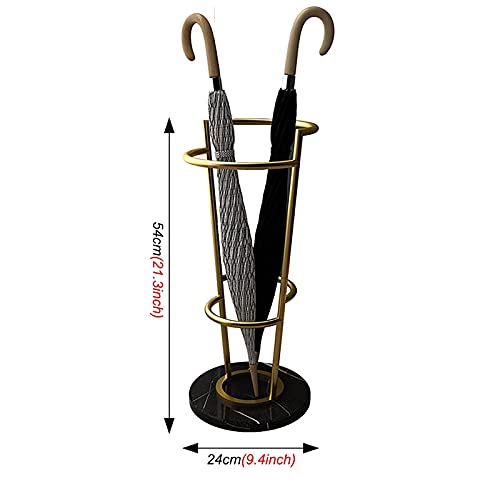 Porte-Canne Robuste Moderne Support Parapluie à Base Marbre - 4