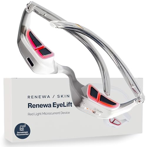 Renewa EyeLift | Under-Eye Beauty Tool with Gentle Light | Skincare Tool for Refreshing Brightening and Radiant-Looking Skin | At-Home Self-Care Facial Tool for Smoother-Looking Eyes