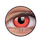 ColourVUE Crazy Lens Red Devil Daily Disposable 14 mm Contact Lens