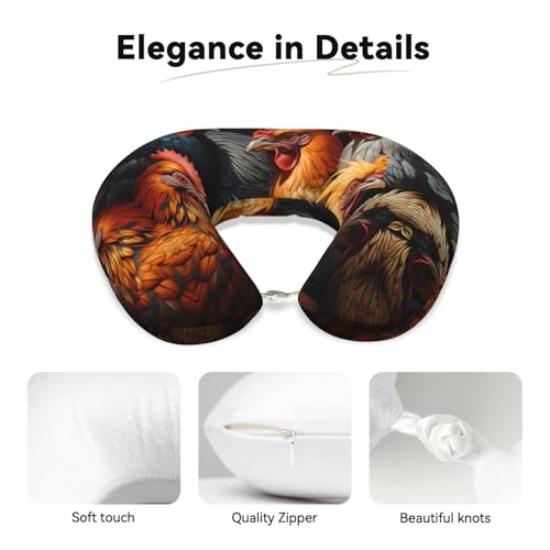 Almohada Memory Foam de Viaje U-Shape Lavable miniatura 3