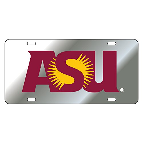 Dixie Dawgs Arizona State Acrylic License Plate Officially Licensed ASU