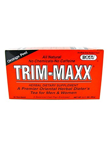 Trim-Maxx Orange Peel Herbal Dietary Supplement All Natural No Chemicals No Caffeine 30 Tea Bags Trim-Maxx Orange Peel Herbal Dietary Supplement All Natural No Chemicals No Caffeine 30 Tea Bags