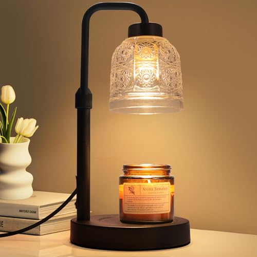 Yohonk Candle Warmer Lamp with Timer Dimmable, Adjustable Lamp Candle