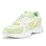 Lacoste Womens L003 Neo Sneaker, LT GRN/WHT, 5.5