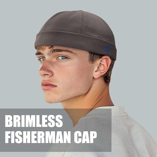 Image of CLAPE Watch Cap Work Beanie Corduroy Docker Leon Brimless Hat Rolled Cuff Harbour Hat