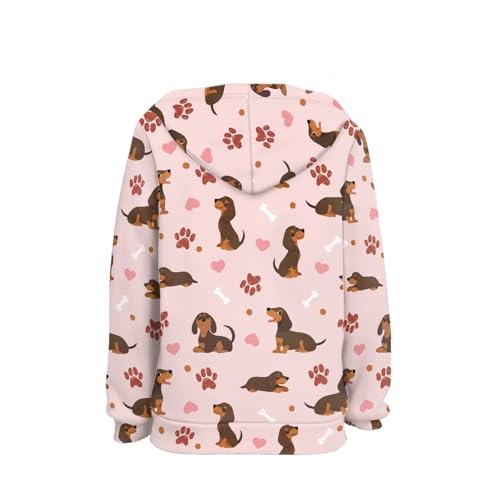 Girls Casual Pullover Hoodies Hooded Sweatshirts Tops Blouse with Pocket Age 6-164