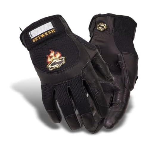Setwear - SWP-05-011 - Pro Leather Gloves Black X-Large